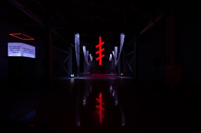 Nadya Tolokonnikova: Police State, 2025, performs, contemporary in MOCA.
