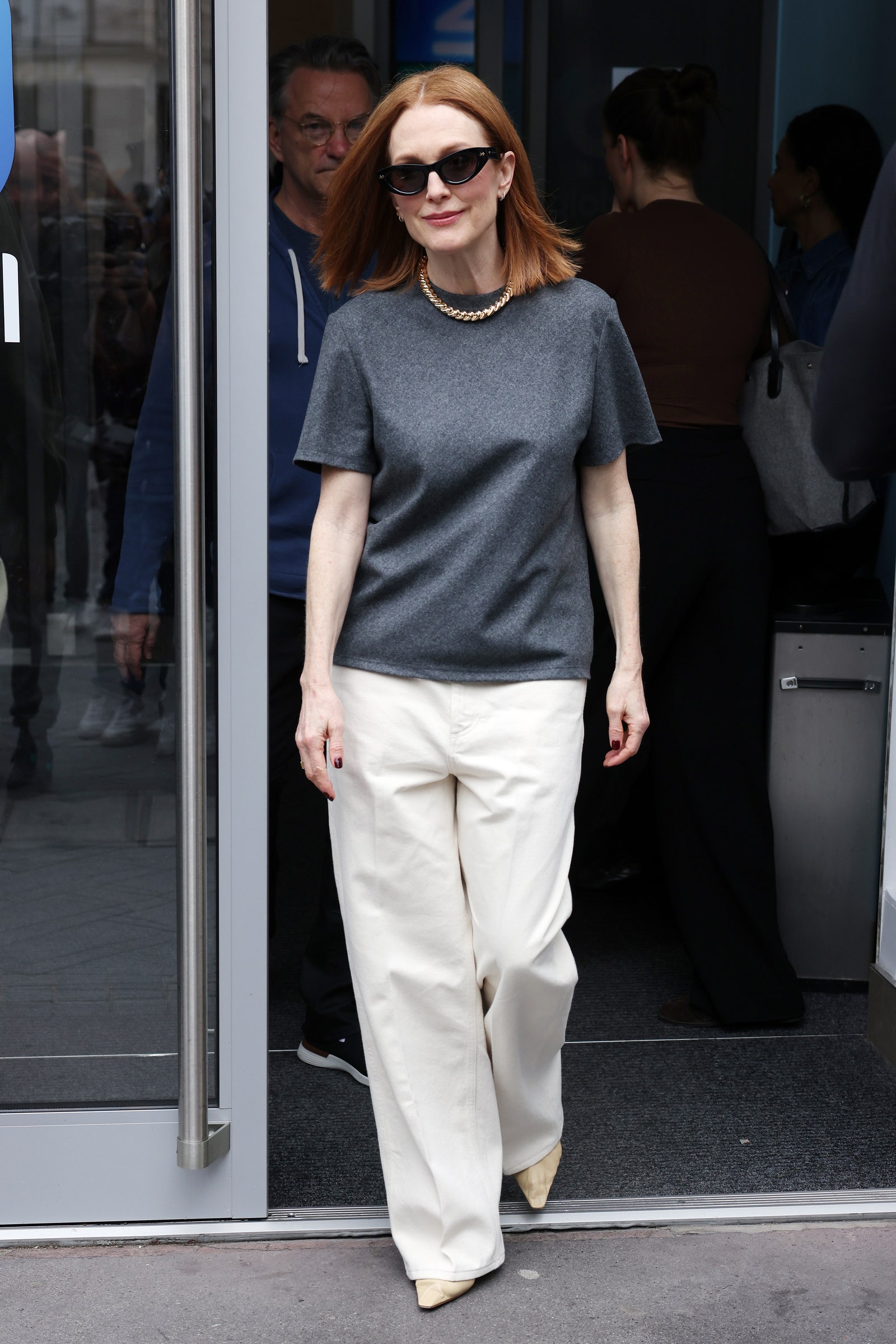 The image may contain Julianne Moore