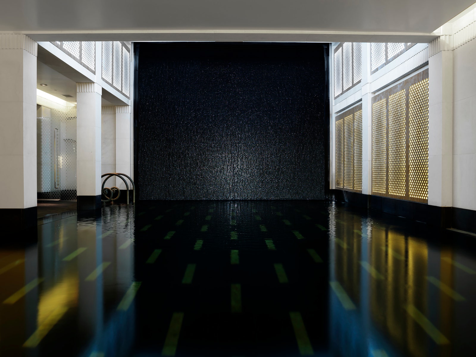 Images may contain flooring floors with interior design and blackboard