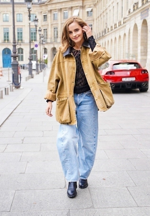 Paris France exclusive Emma Watson was seen leaving her hotel in Paris, in...