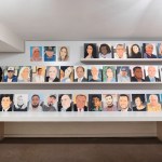 Fifty small portraits.