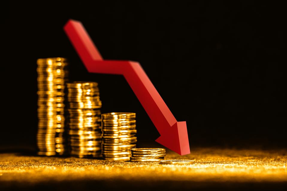Wealth declines