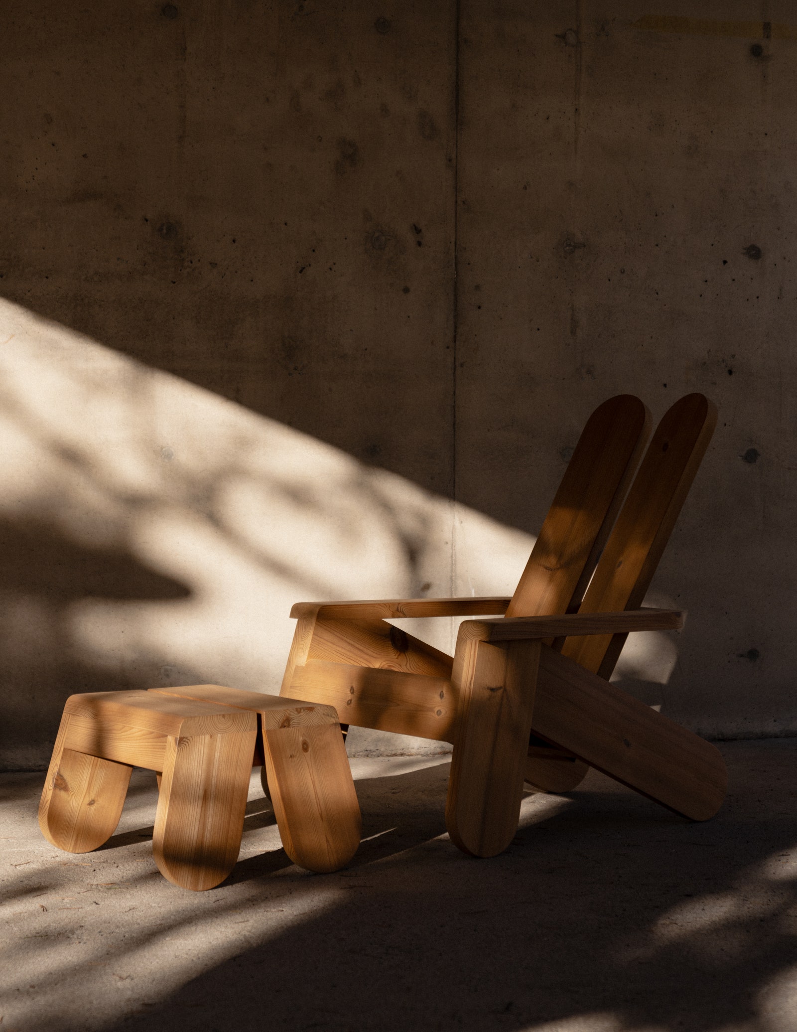 Images may contain wooden plywood furniture chairs and hardwood