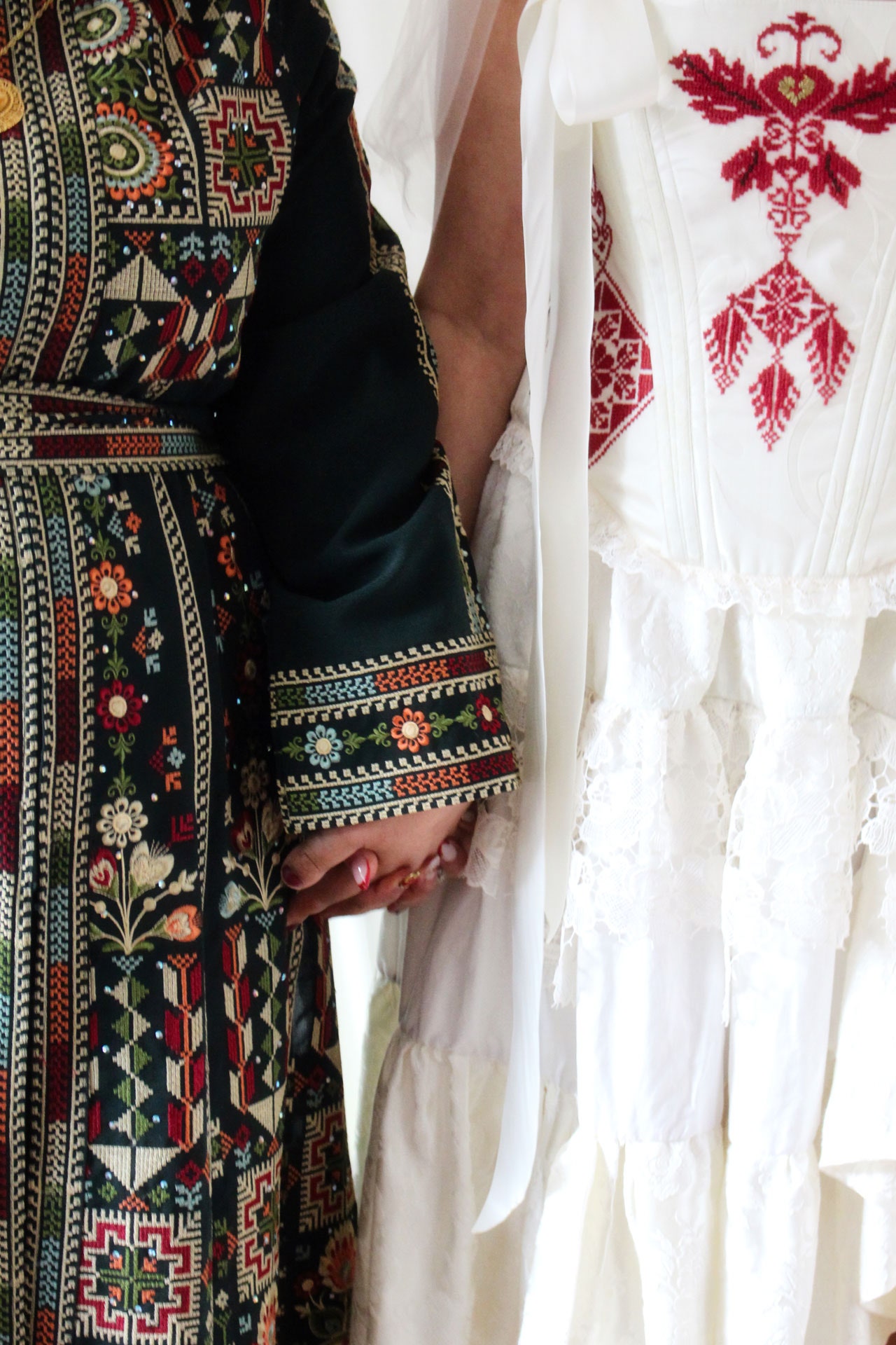 Images may contain clothing stylish formal wear dress adult wedding top wedding dress and pattern