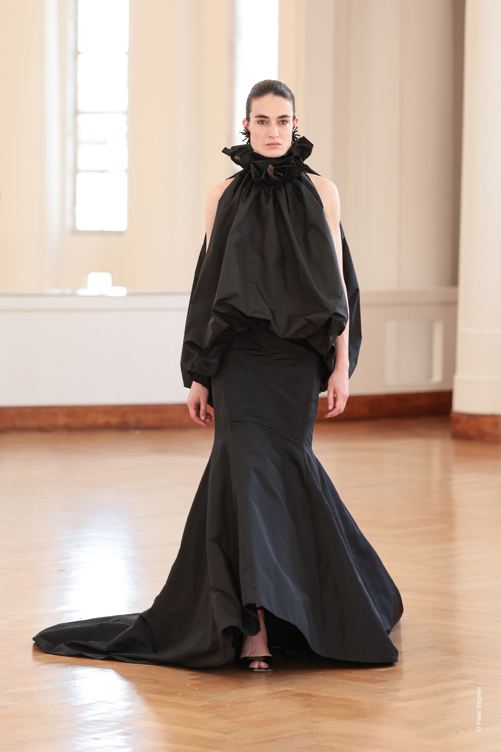 Images may contain clothing stylish formally wearing adult evening dresses and high heels
