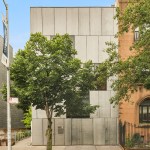 Greenburg Townhouse was designed by British architect David Adjaye in 2006 for Lorna Simpson and James Casebere.