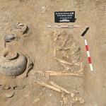 Burial on the site of Yovşanlıdere in Azerbaijan.