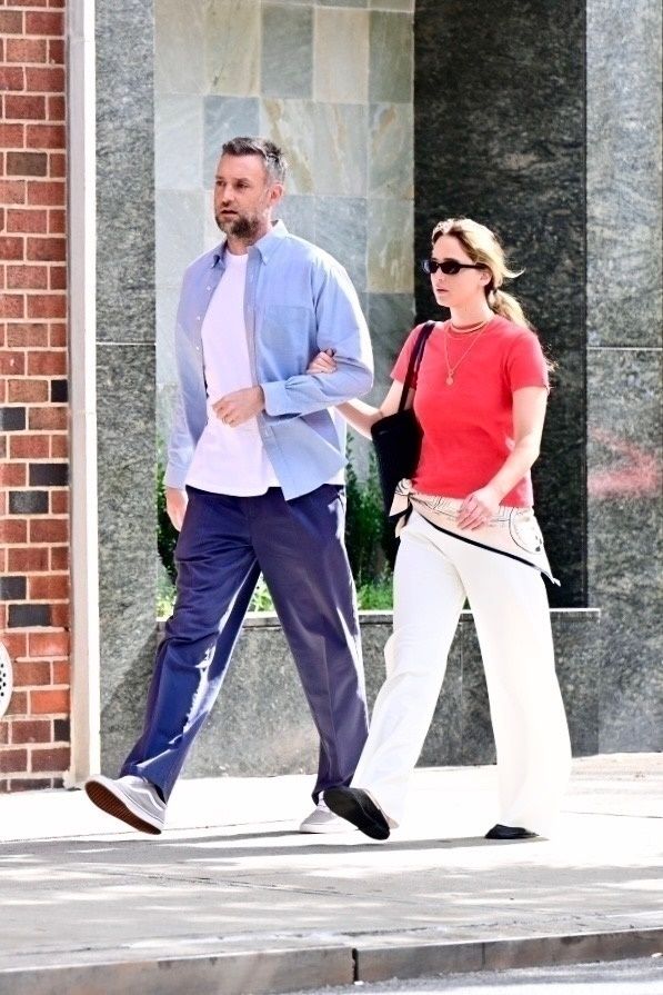 New York Exclusive Jennifer Lawrence rocked a scarf around her waist while spending a weekend break with her husband...