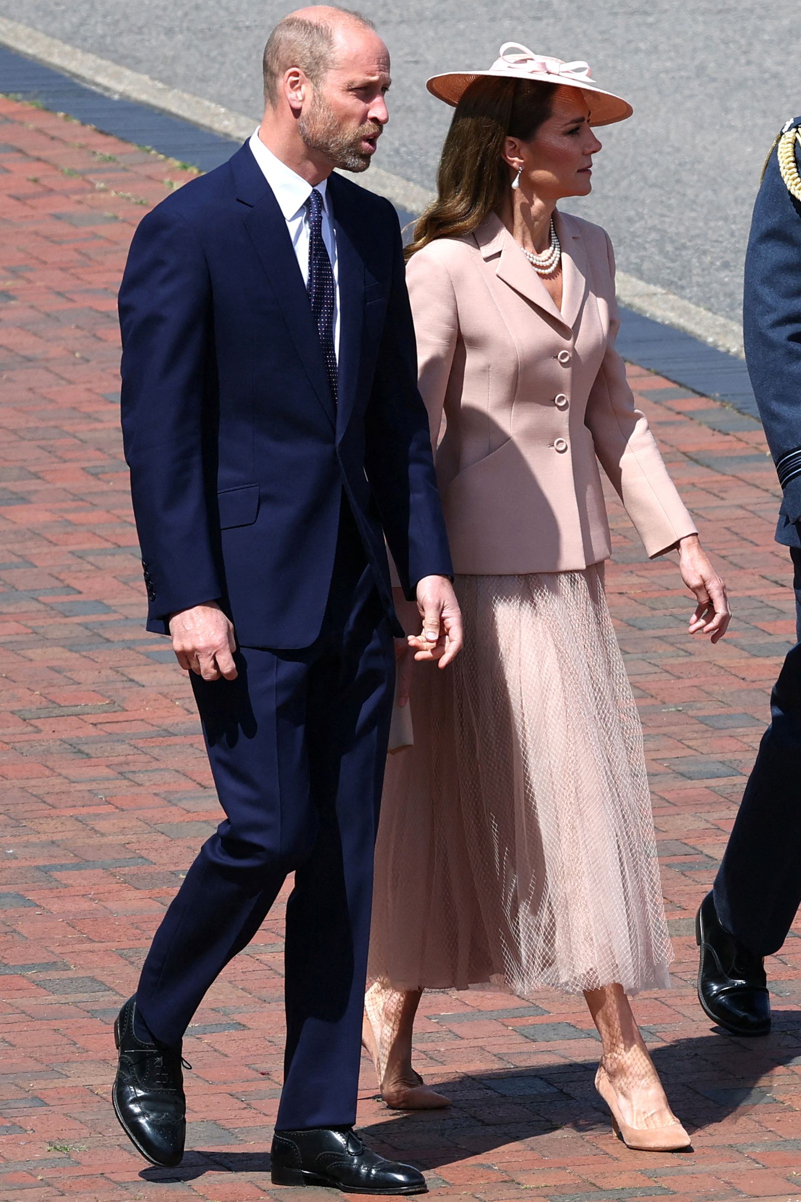 Images may contain Prince William, a Cambridge man, adult clothing, shoes, hats, accessories and jewelry