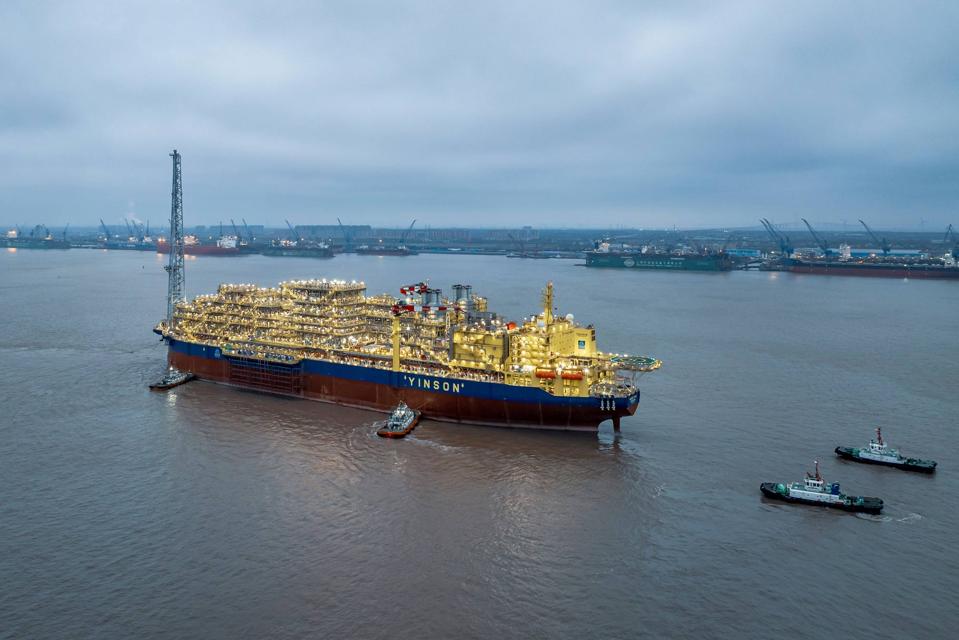 Yinson took over its largest vessel, Agogo FPSO, in February.