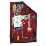 Jean-Michel Basquiat collage of red people images previously sold at Sotheby's and is now on sale at the Marshall Art Auction in the United States, part of several works that were confiscated or surrendered related to 1Malaysia Development Berhad (1MDB) Scandal.