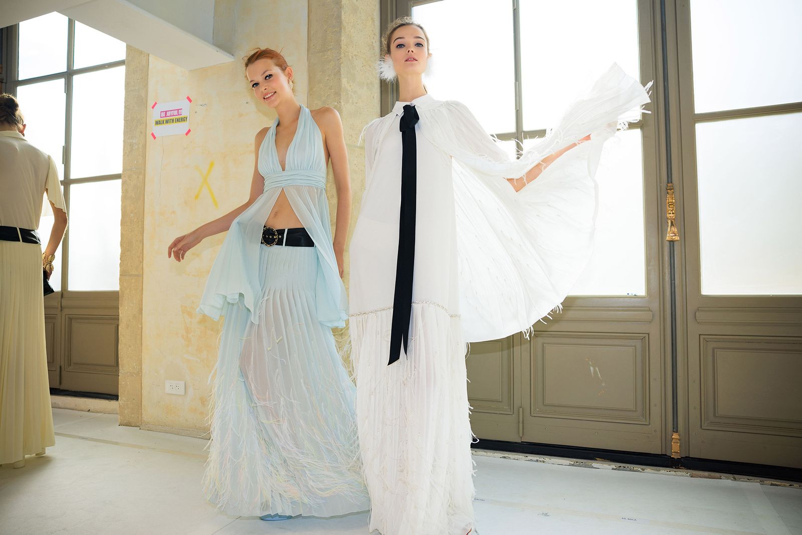 Images may contain clothing dress formally wearing fashionable dress evening dress wedding dress adult and man
