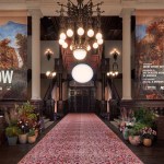 Views of the Armory of Park Avenue in New York.
