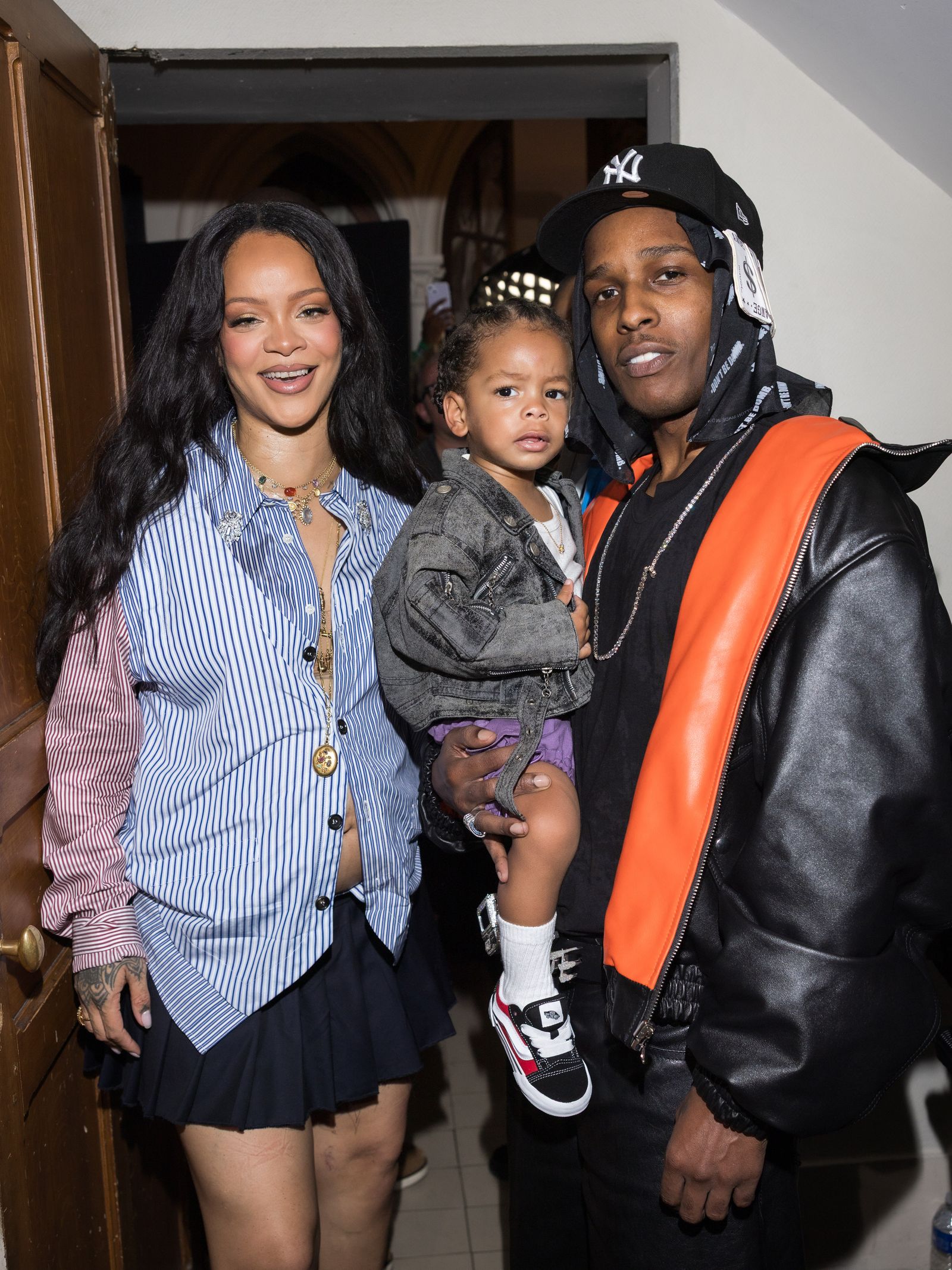 Rihanna Riot and Asap Rocky participated in part of Paris Fashion Week, Awge Menswear Springsummer 2026 Show