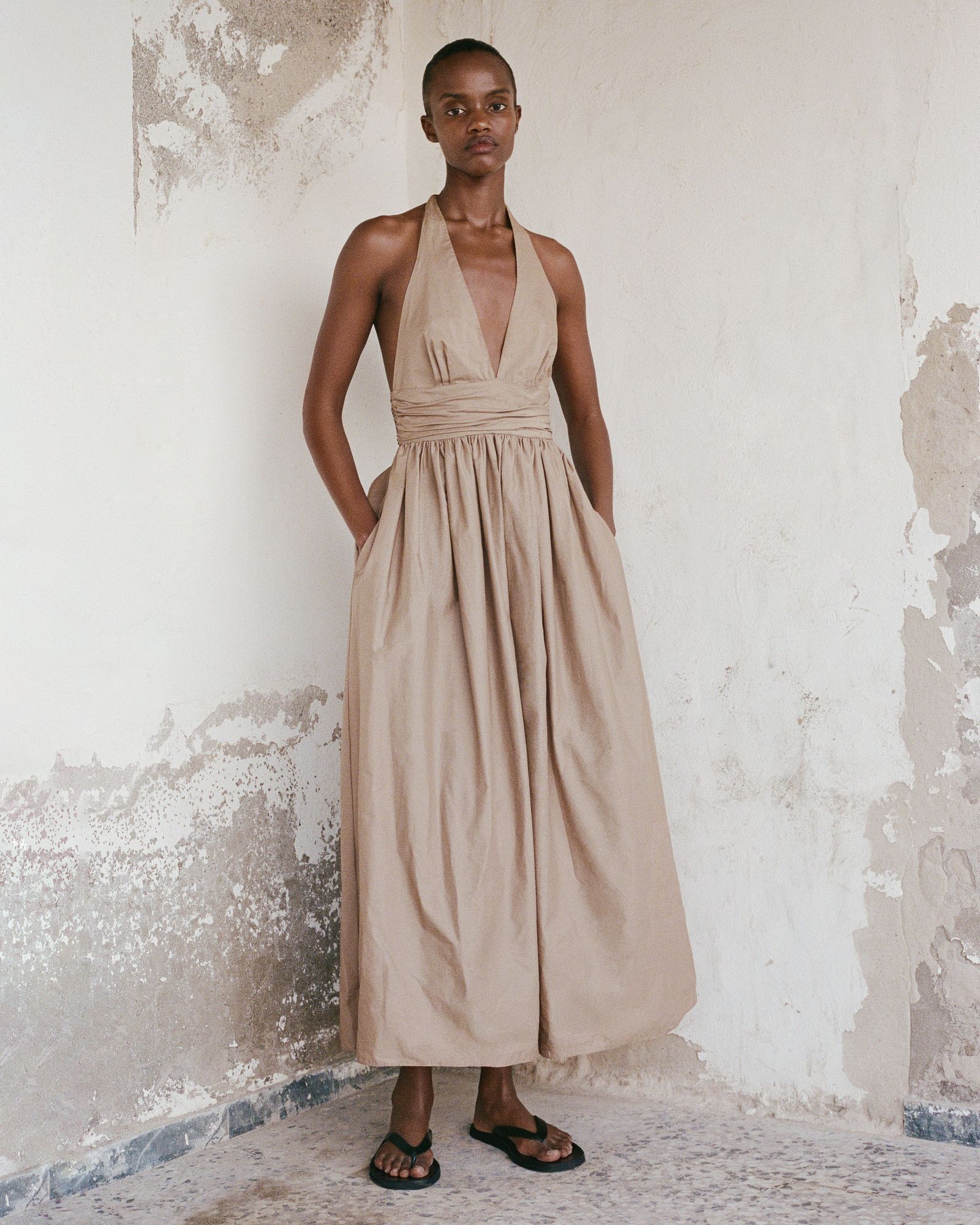 Images may contain adult standing shoes for clothing formally wearing fashion and evening gowns