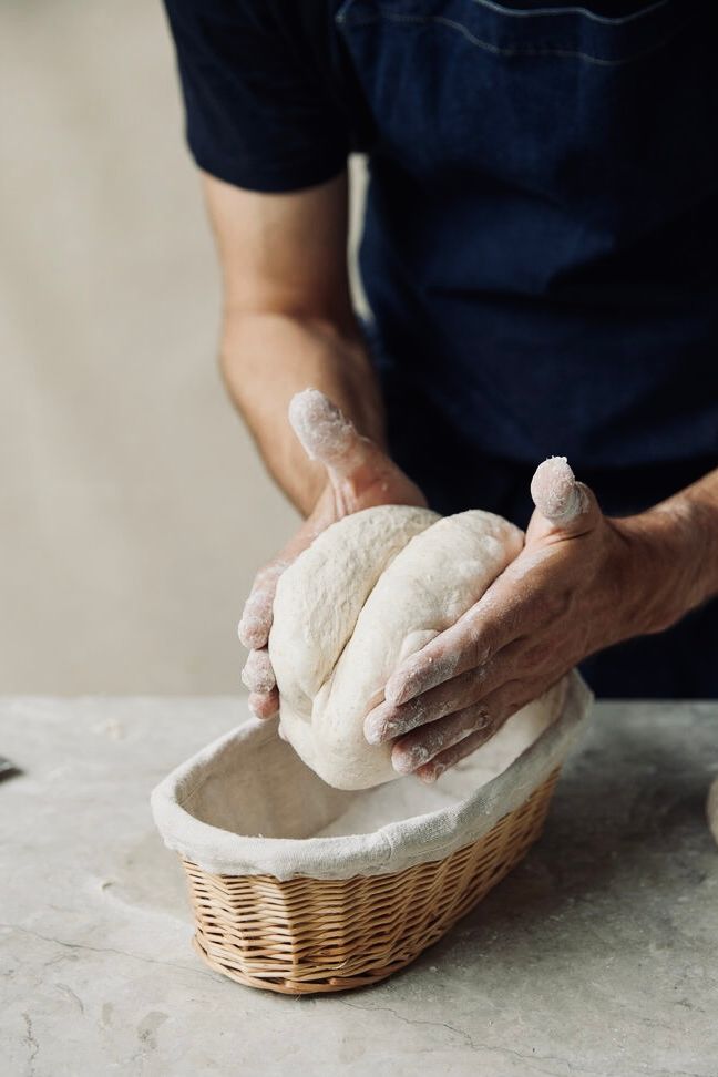 Images may contain cooking adults and kneading dough
