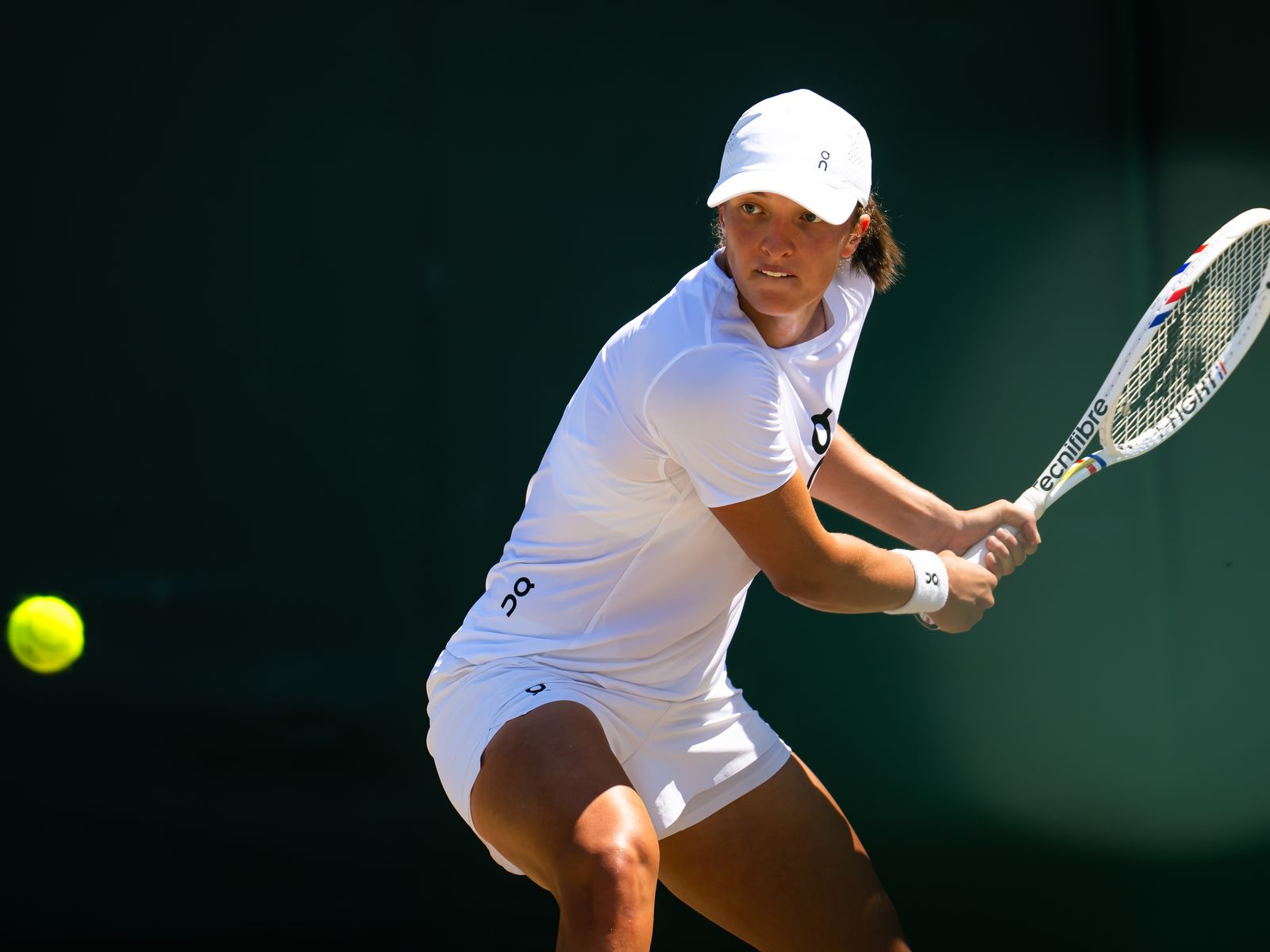 Images may contain Peter Polansky adult clothing hat accessories bracelet jewelry sport and tennis