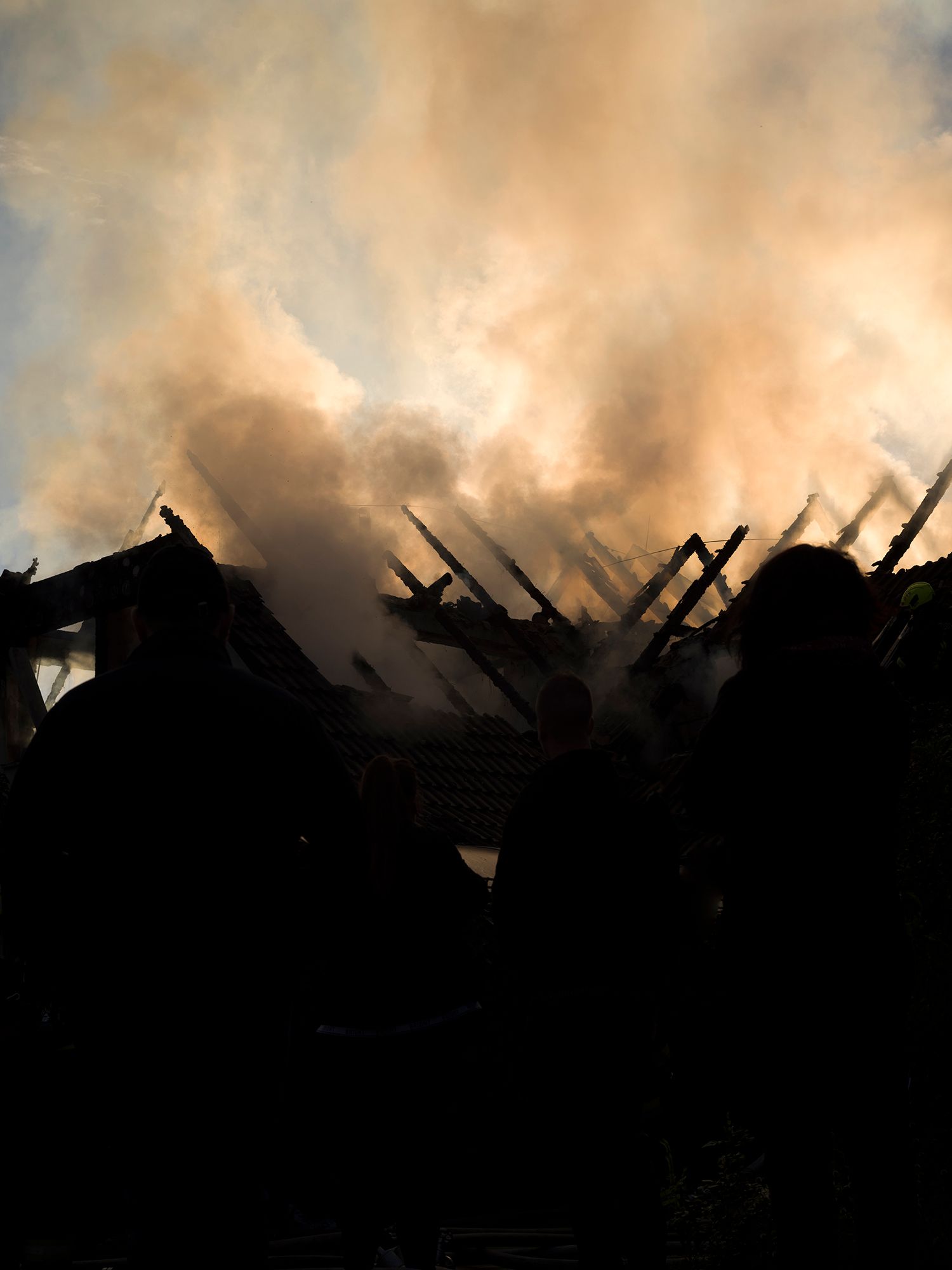 Images may contain war smoke adults and outlines