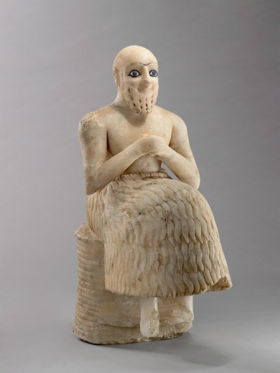 Statue of Ebih-II, Sumerian, c. 2500–2340 BCE