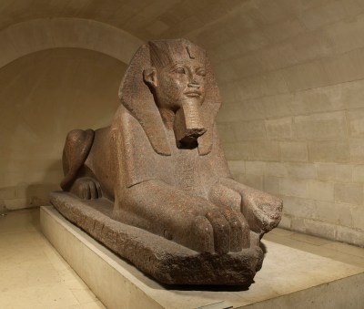 The Great Sphinx of Tanis, Egypt, possibly 4th (2620–2500 BCE) or 12th Dynasty (1991–1778 BCE)