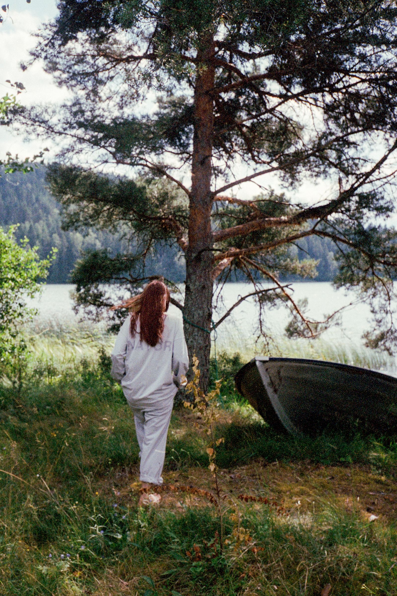Images may contain plant vegetation facial human photography portrait portrait tree land nature and woodland