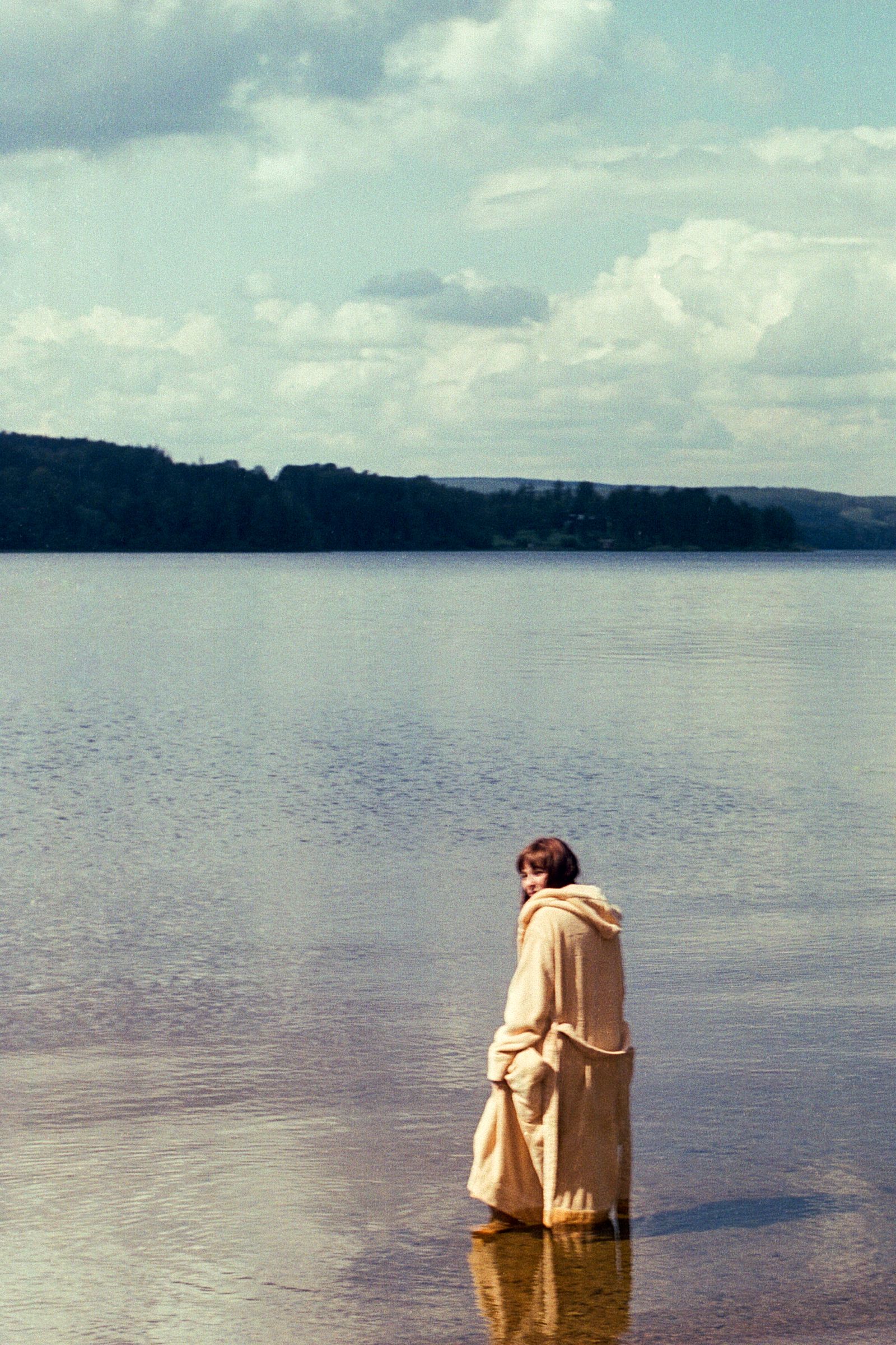 Image may contain face man photography portrait adult outdoor natural landscape sky and lake