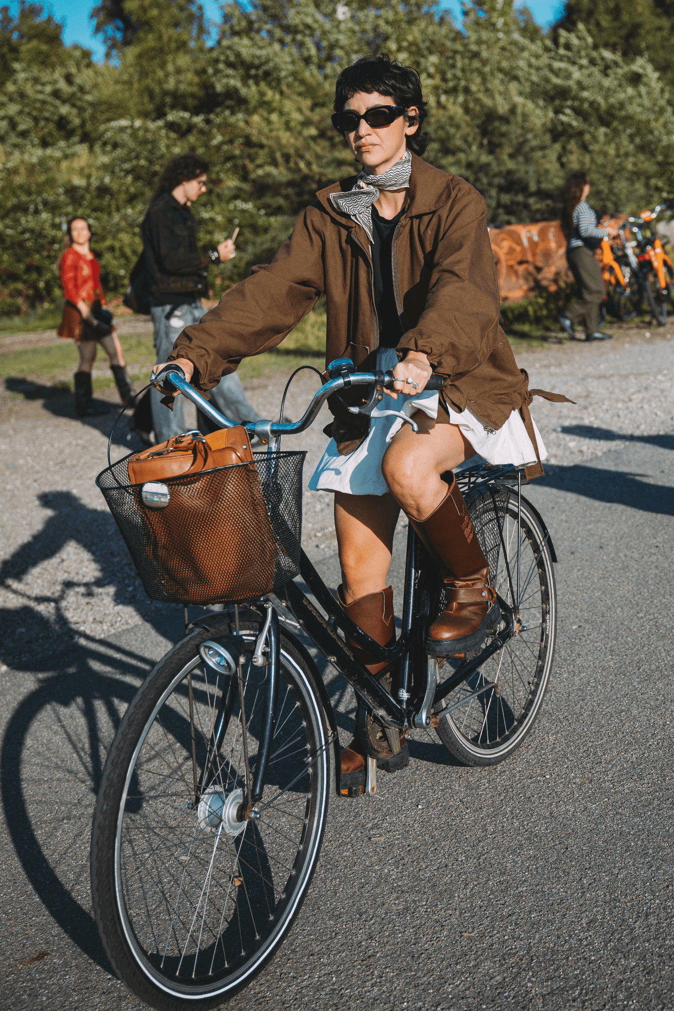 Images may contain Matt McAndrew Adult Bike Sports Transporter Machine and Wheels