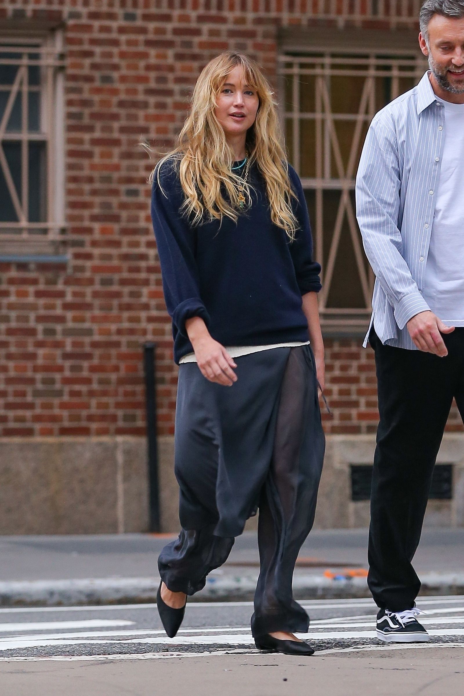 Jennifer Lawrence and husband enjoy dinner and bike ride in New York