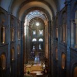 This photo shows the nave of the Cathedral of Santiago de Compostela on June 15, 2023. Santiago de Compostela is one of the 13 Spanish cities classified as a World Heritage Site by UNESCO. (Photo by Miguel Riopa/AFP) (Photography by Miguel Riopa/AFP via Getty Images)