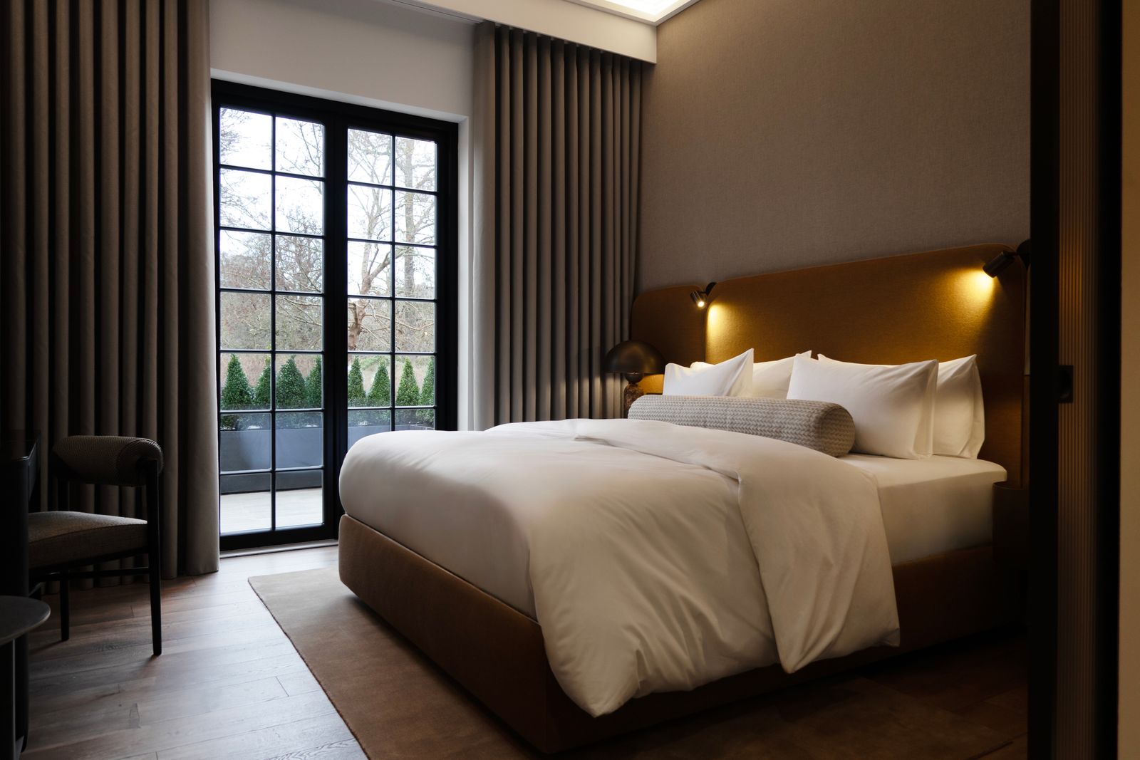 Images may contain interior design door bed furniture chair building building and home decoration