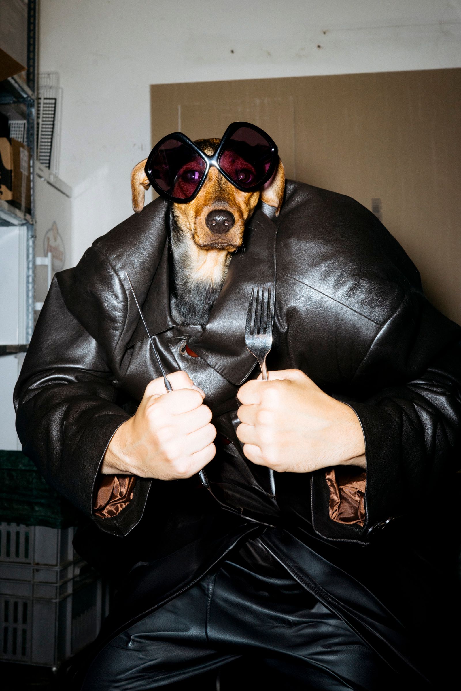 Images may contain body parts of clothing jacket fingers handmade face photography portraits and cutlery