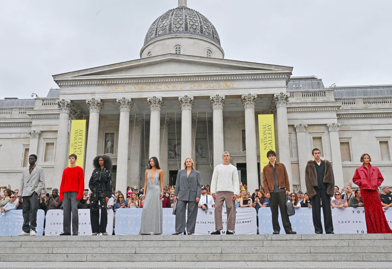 Models on the Topman Topman Autumnwinter 2025 Show on the Topshop Topman Autumnwinter 2025 Show Runway on the Topshop Topman Autumnwinter 2025 Show...