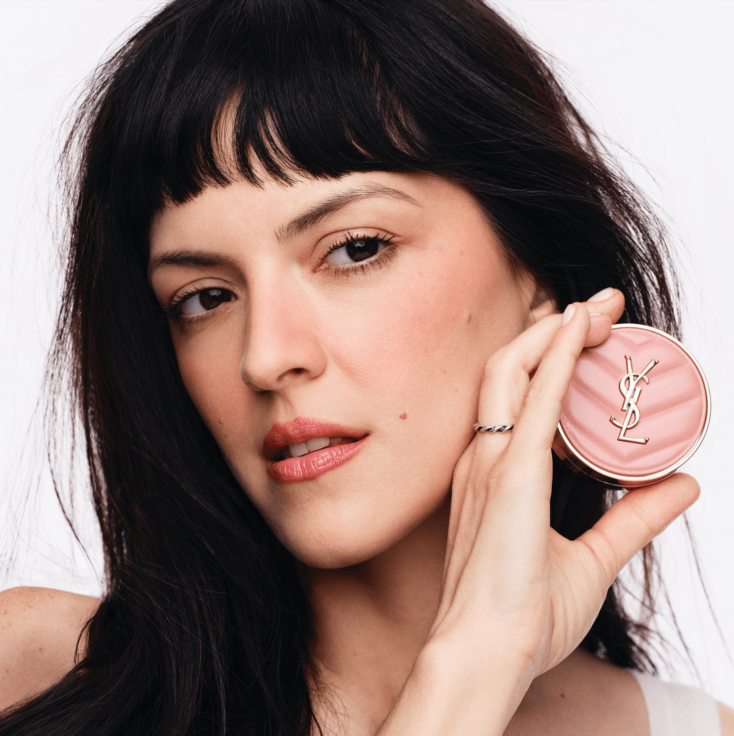 Images may contain body parts fingers and face photography portraits adult cosmetics and lipsticks