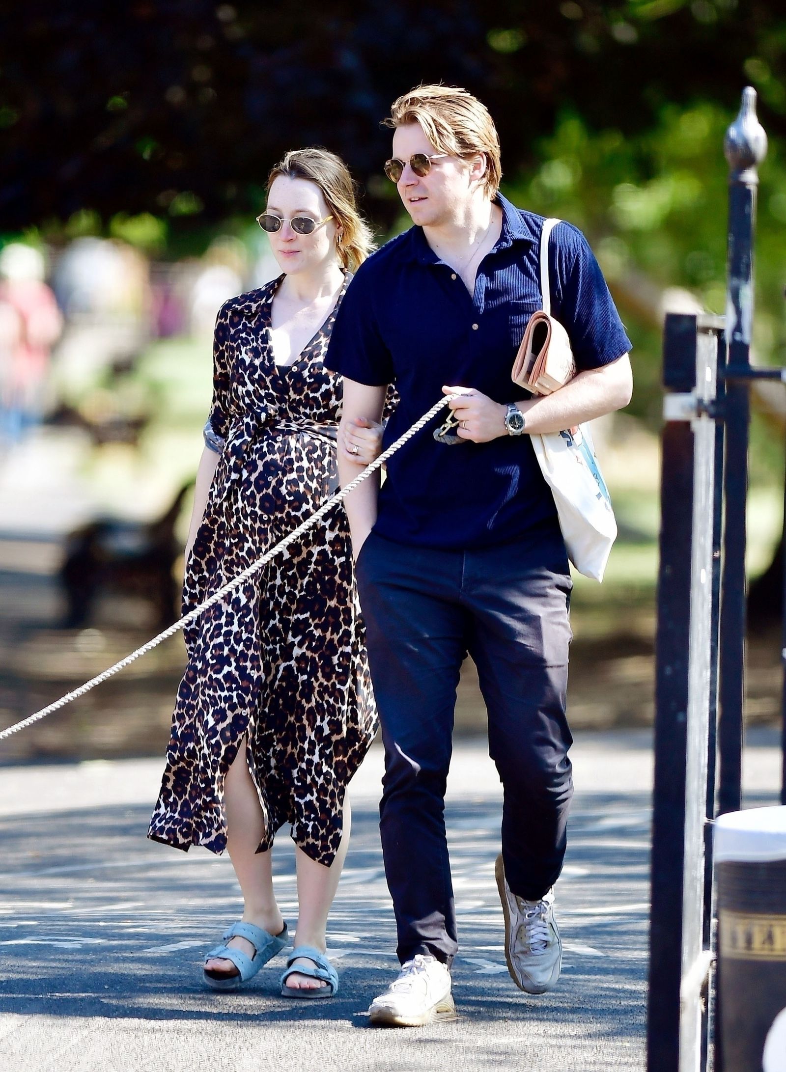 Saoirse Ronan and Jack Lowden start with cool parental style