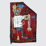 Jean-Michel Basquiat collage of red people images previously sold at Sotheby's and is now on sale at the American Marshal Art Auction as part of several works related to 1Malaysia Development Berhad (1MDB) Scandal.
