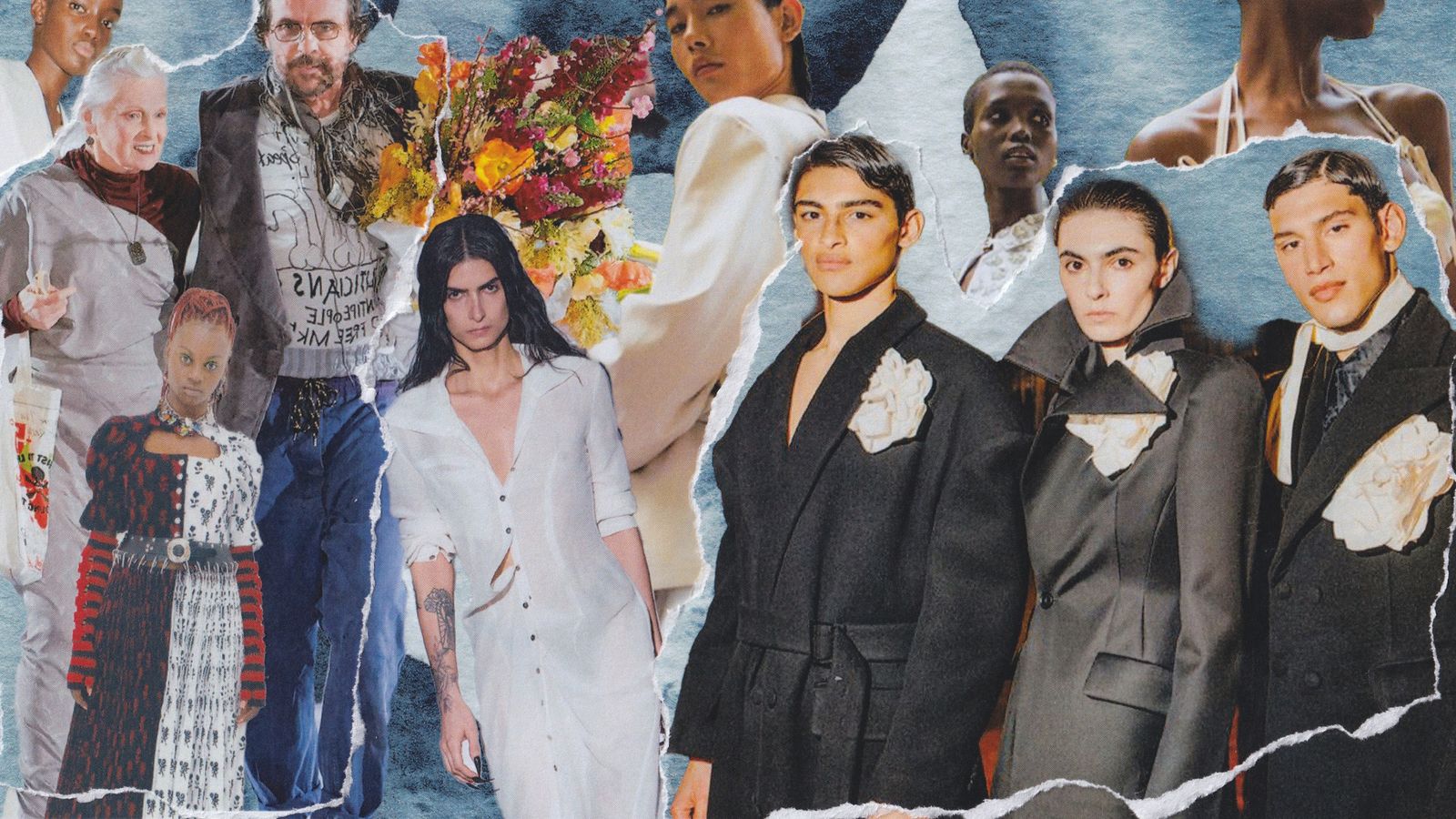 Images may contain James Vaughan Ryu Junyol Jodie Turnersmith Andreas Kronthaler and Vivienne Westwood