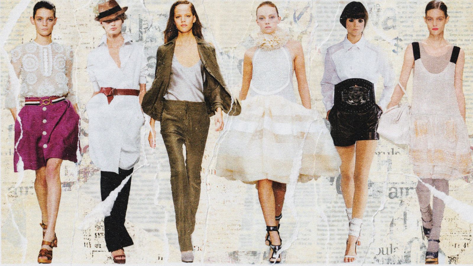 Images may contain Heather Marks Marina Prez Marina Prez Freja Beha Erichsen Melanie Safka Clothing Skirt and Adults