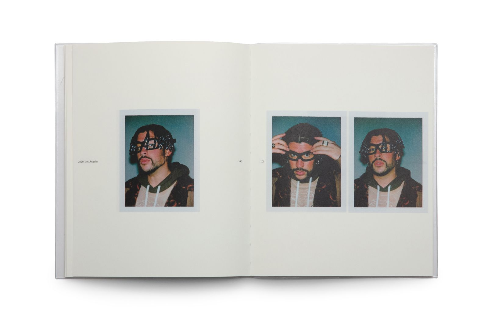 Images may contain bad rabbit bad rabbit bad rabbit bad rabbit book publication adult helmet accessories glasses and face