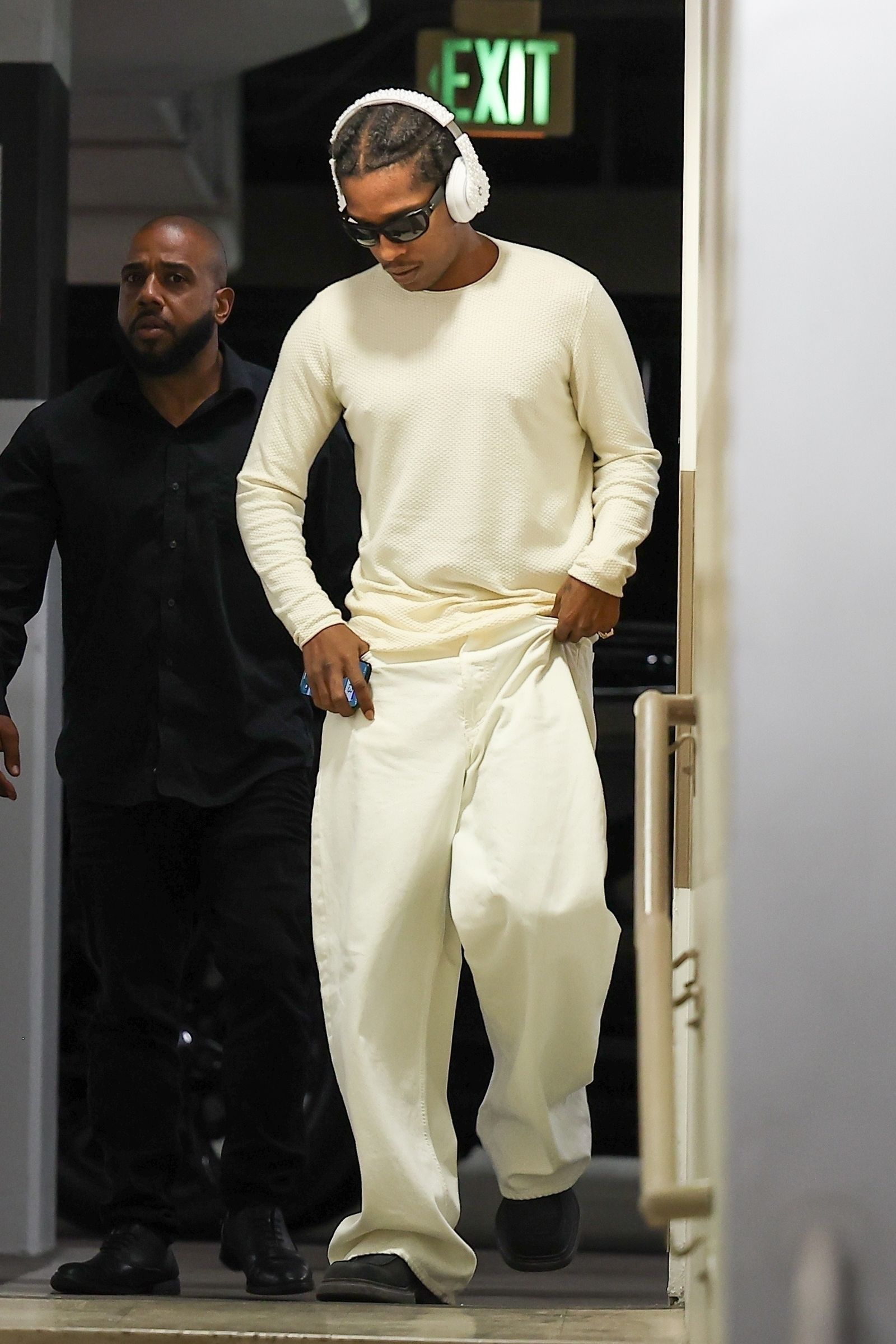 Los Angeles Ca Rihanna Exclusive and AAP Rocky are considered to run around Los Angeles and look casual,...