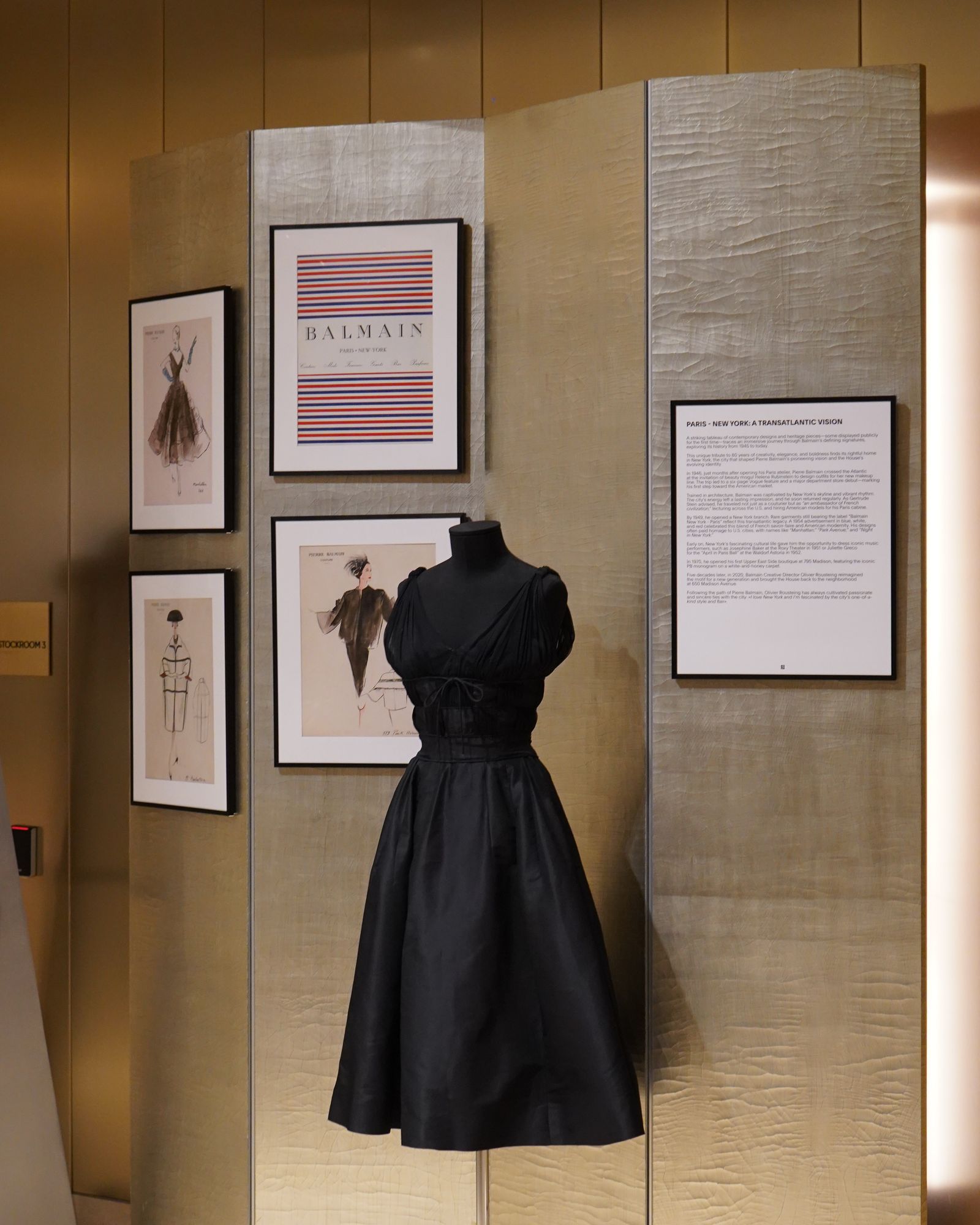 Installation view of the exhibition's 