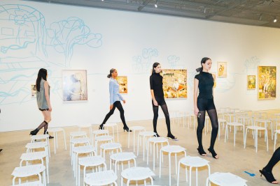 Ashlyn's S/S 2026 runway fair was held at ICP on Friday, September 12, 2025 at New York Fashion Week, along with Sheida Soleimani's Panjereh exhibition.