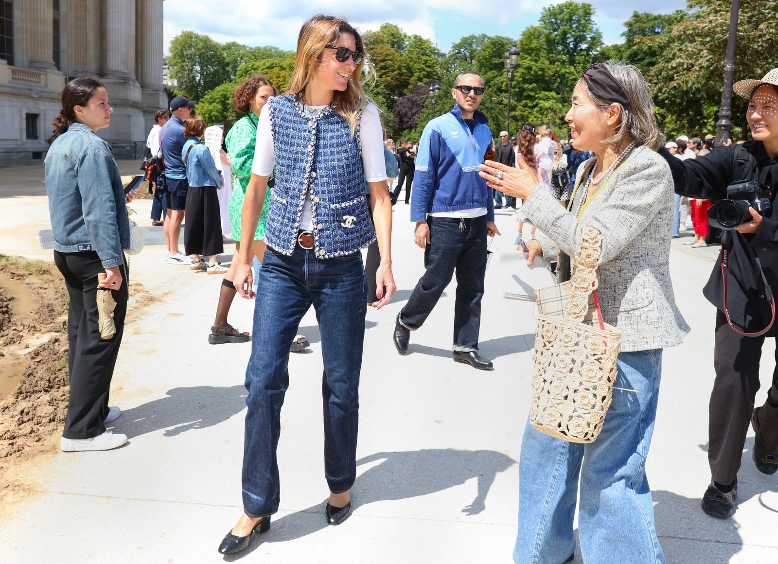 Images may contain Sachiko Yamashita Marie Forleo guo Xinxin Jason Worlds clothing pants shoes shoes and people