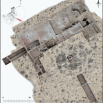 The figure shows the remains of the Egyptian Pherockinit Church.