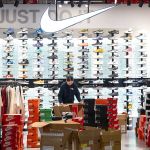 A store selling sports shoes.