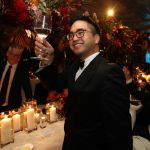Hong Kong, China - November 12: Adrian Cheng toast at dinner at the opening ceremony of the Cannes Film Week Festival in Hong Kong, China on November 12, 2019. (Photo taken at Chung Sung-jun/Getty Images of the Asian Festival Film Week Film Festival)