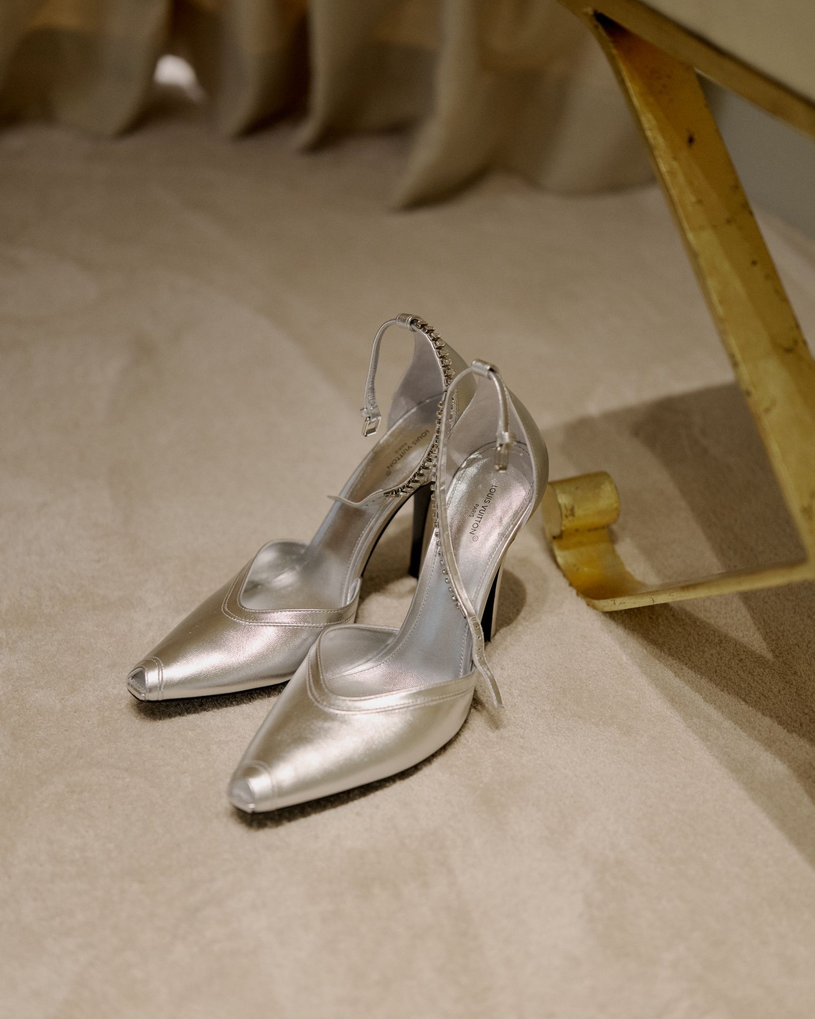 Chloë Grace Moretz and Kate Harrisons' final wedding accessories at Louis Vuitton Studio in Paris
