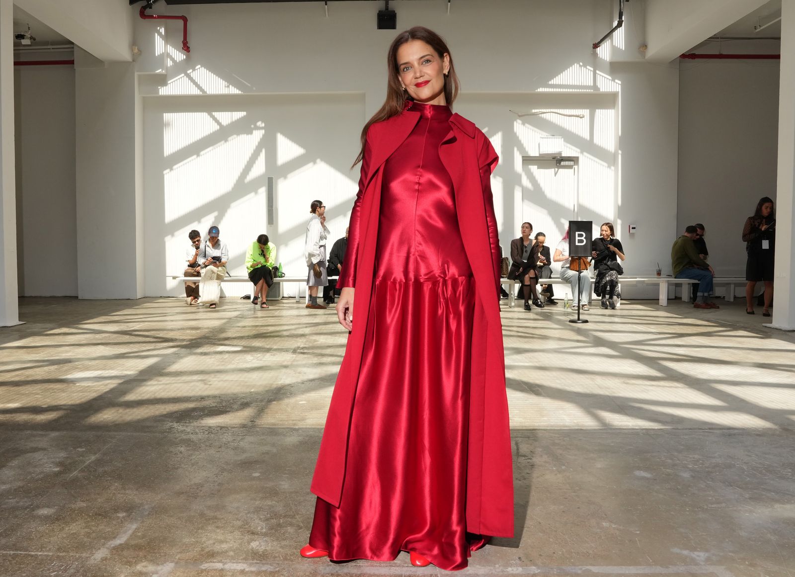 NY New York September 12 Katie Holmes attended the Formen SS26 performance at New York Fashion Week in September 2025.