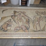 A 15-foot-long, 8-foot-tall mosaic from Syria rescued Prometheus. Roman mosaics were illegally imported into the United States in 2015, but were later caught by federal agents.