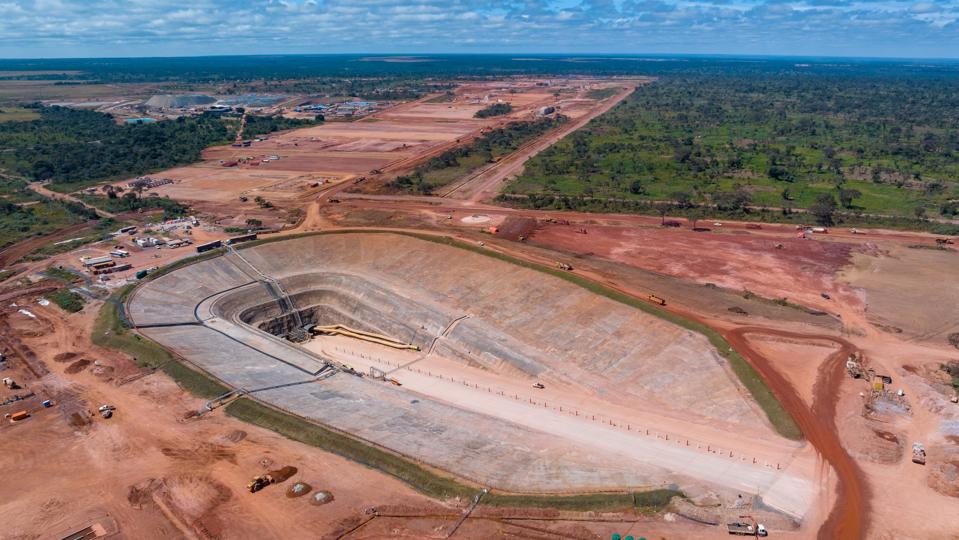 Kamoa-Kakula mining complex in the Democratic Republic of the Congo.