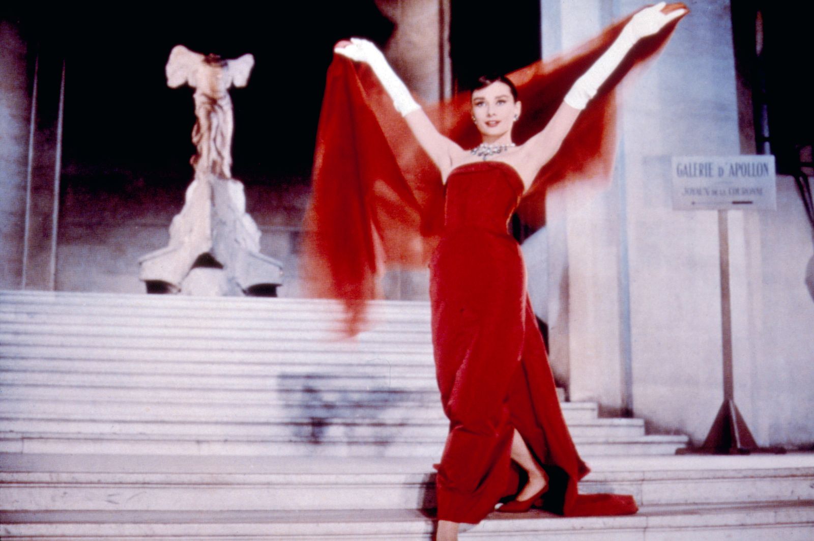 Audrey Hepburn's face is funny.